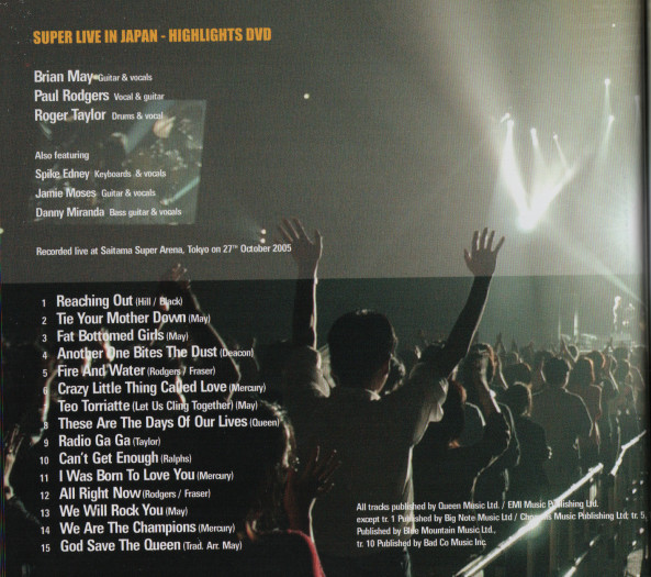 Queen And Paul Rodgers  The Cosmos Rocks : CD & DVD Edition : Booklet 7